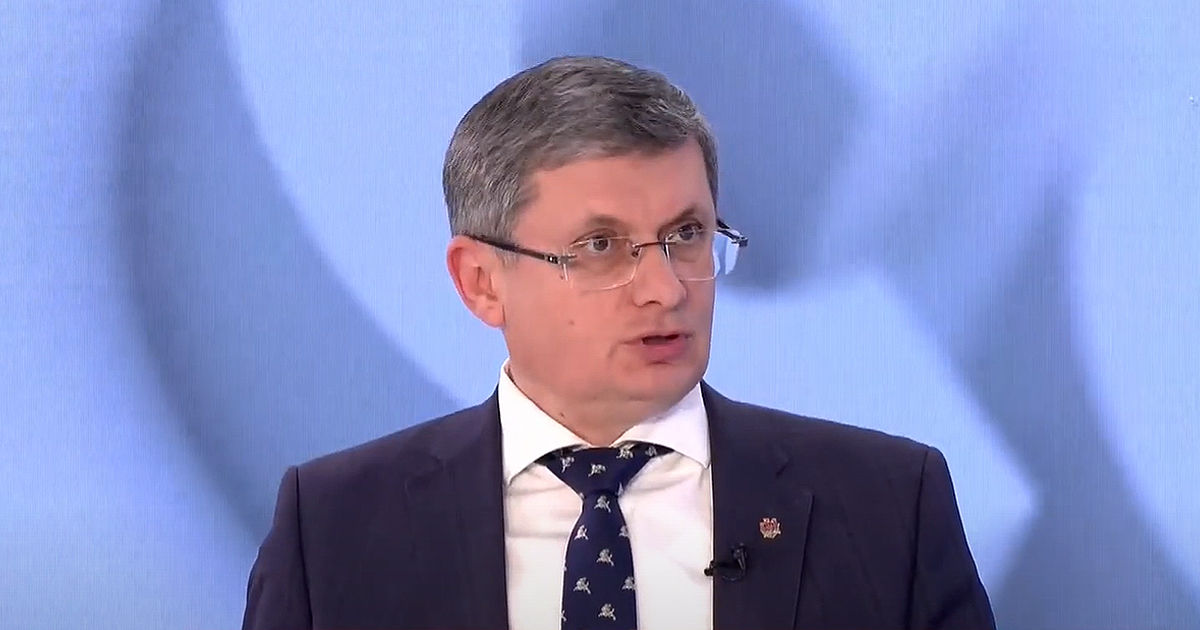 Председатель парламента Молдовы Игорь Гросу.