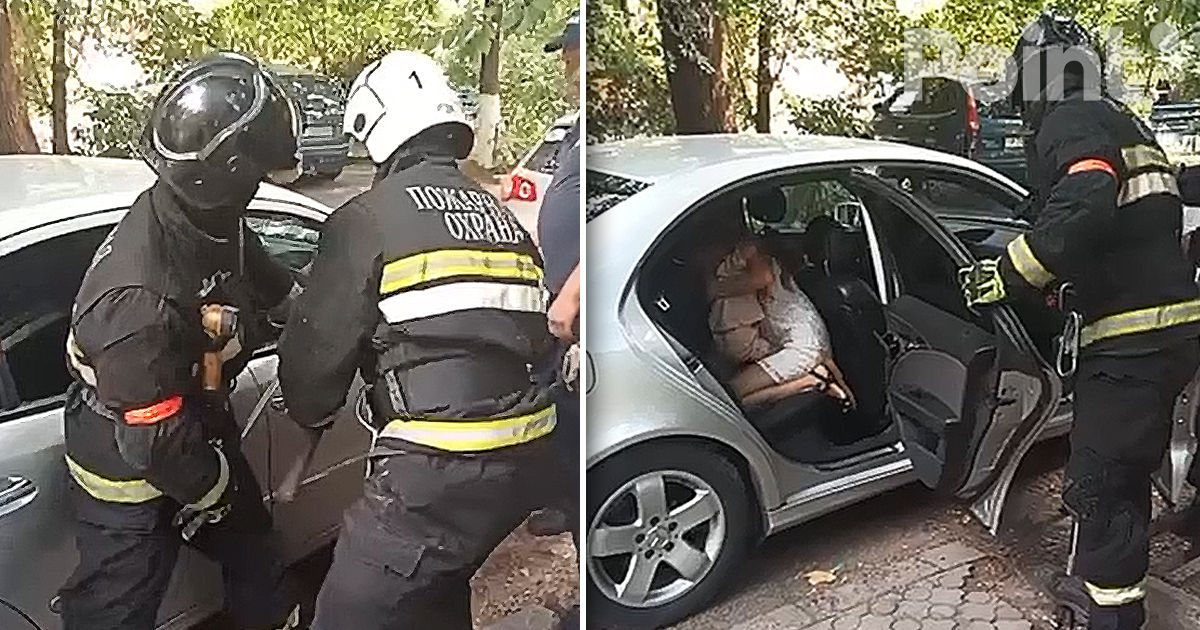 В Тирасполе спасли годовалую девочку, запертую в машине на жаре.