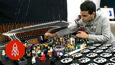 Suedia: Un tânăr a construit scenele Eurovision din jucării lego
