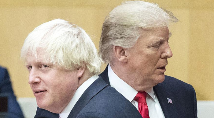 Трамп и Джонсон обсудили роль G7 и G20 в восстановлении мировой экономики.