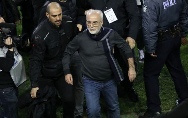 Ivan Savvidis, patronul echipei de fotbal PAOK Salonic.