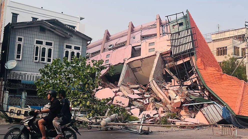 Cel puțin 144 de persoane au murit în urma cutremurului din Myanmar.