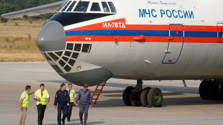 Самолет Ил-76 заберет из Сирии как граждан России, так и стран СНГ. Фото: elegrafist.org