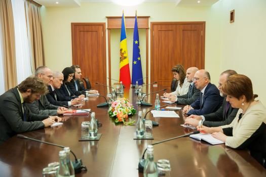 Filip: E important să avansăm în reglementarea transnistreană. Foto: gov.md