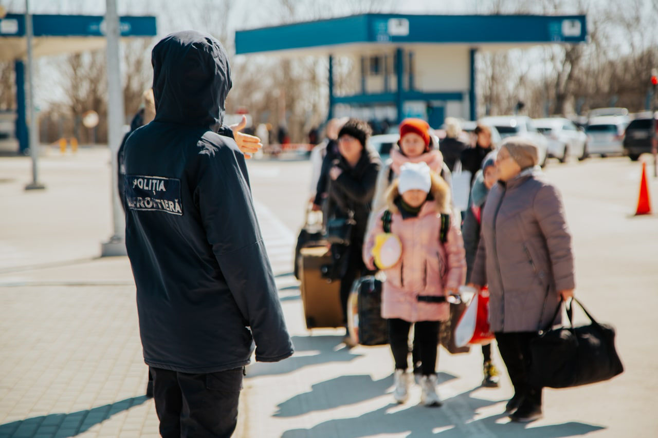 Ситуация на границе: Беженцы из Украины продолжают прибывать в Молдову.