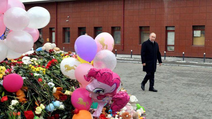 Preşedintele rus Vladimir Putin.