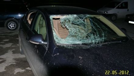 Automobilul ce îl conducea se află la evidenţă în Germania. 
