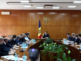 Vlad Filat a prezidat astăzi şedinţa Comisiei pentru Situaţii Excepţionale