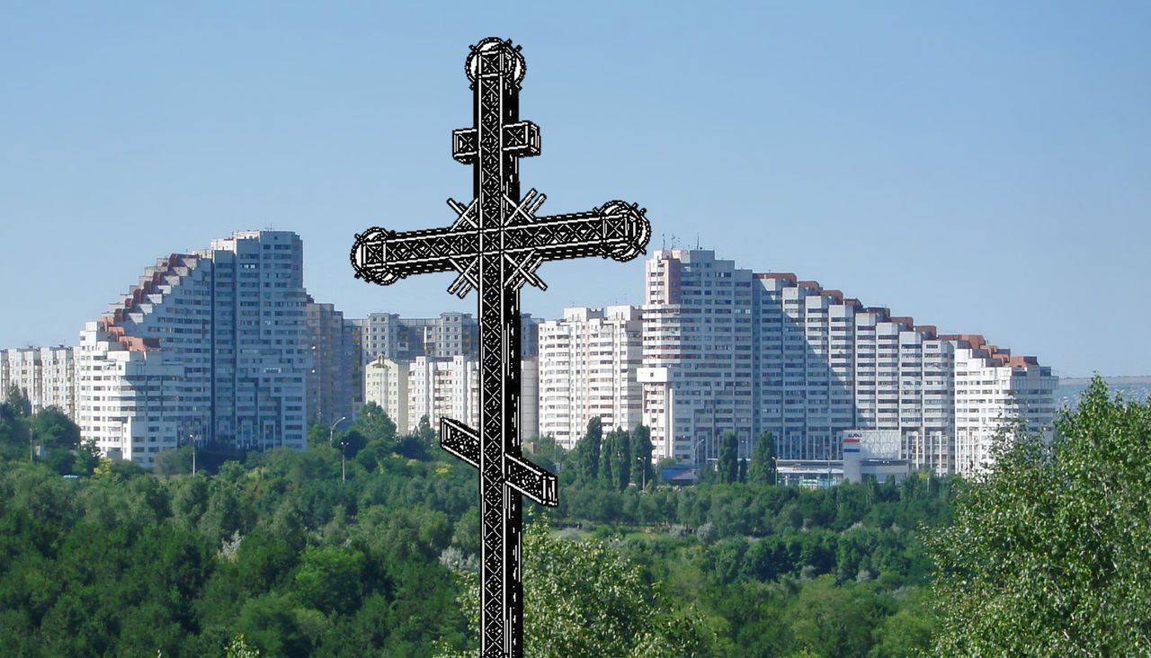 Проект нового памятника был представлен митрополиту Владимиру. Фото: mitropolia.md.