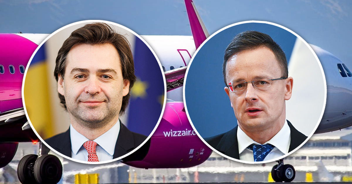 Попеску обсудил возвращение WizzAir в Молдову с Сийярто.