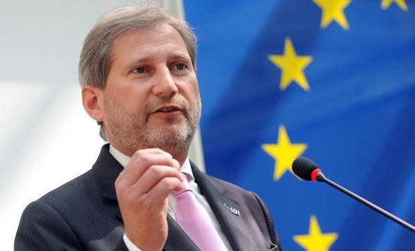 Declarație dură a eurocomisarului Hahn la adresa Kievului. Foto: turktime.com