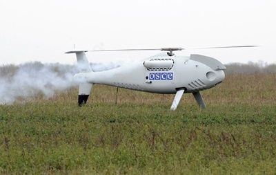 Возле села Пикуза на территории ДНР был обстрелян беспилотник наблюдательной миссии ОБСЕ. 