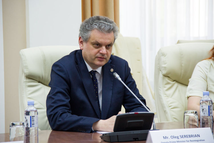 Вице-премьер по вопросам реинтеграции Олег Серебрян.