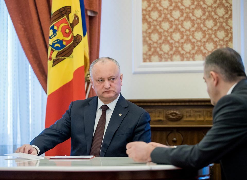 Президент Республики Молдова Игорь Додон.