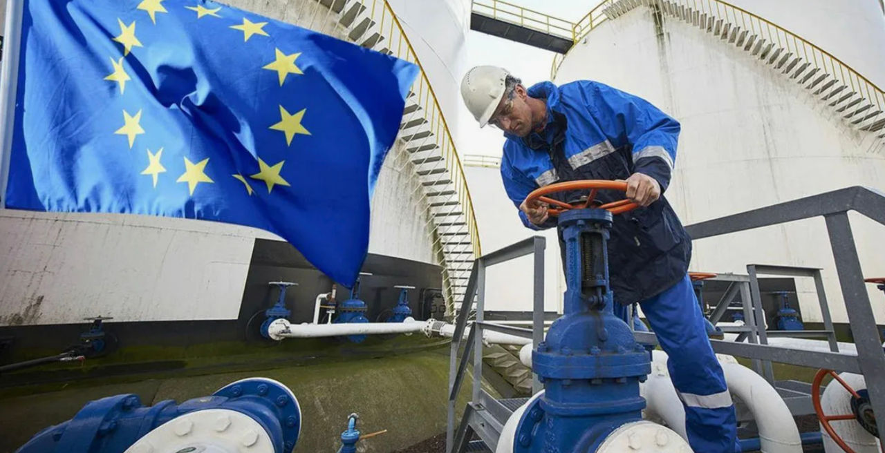 Газовые хранилища в Евросоюзе заполнены лишь на 58 процентов.