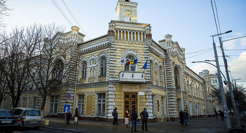 Faţada Primăriei Chişinău va fi renovată. Foto: sputnik.md