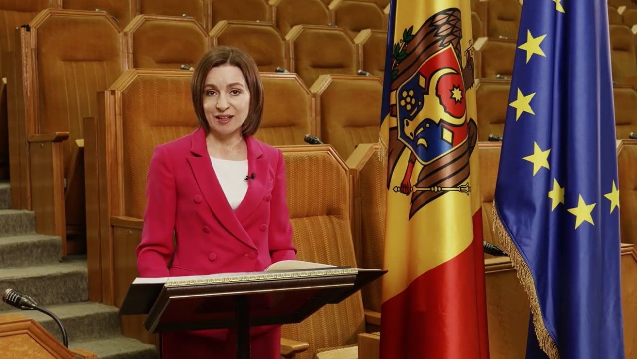 Президент Молдовы Майя Санду.