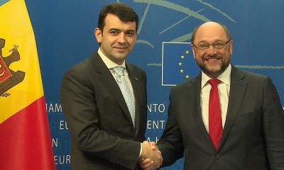 Martin Schulz a salutat intenția Guvernului de la Chișinău de a-și continua parcursul european. Foto: publika.md