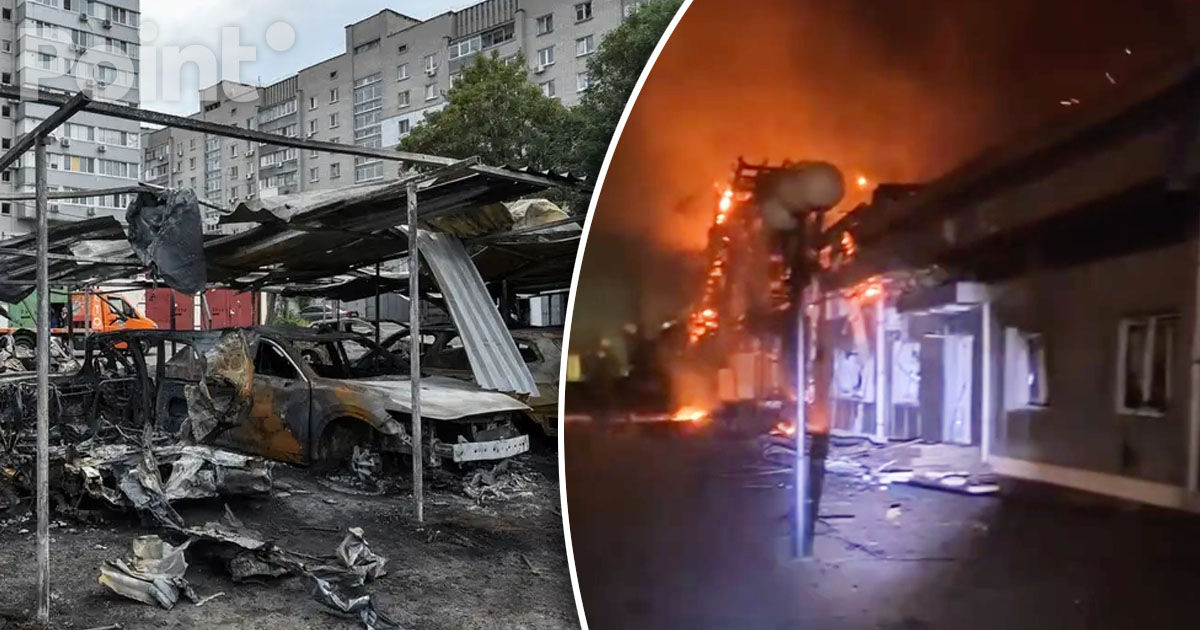 Rusia a atacat Ucraina folosind sute de drone.