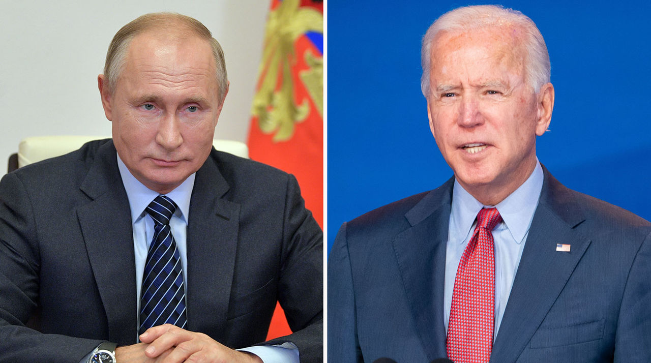 Путин поздравил Байдена с победой на выборах.