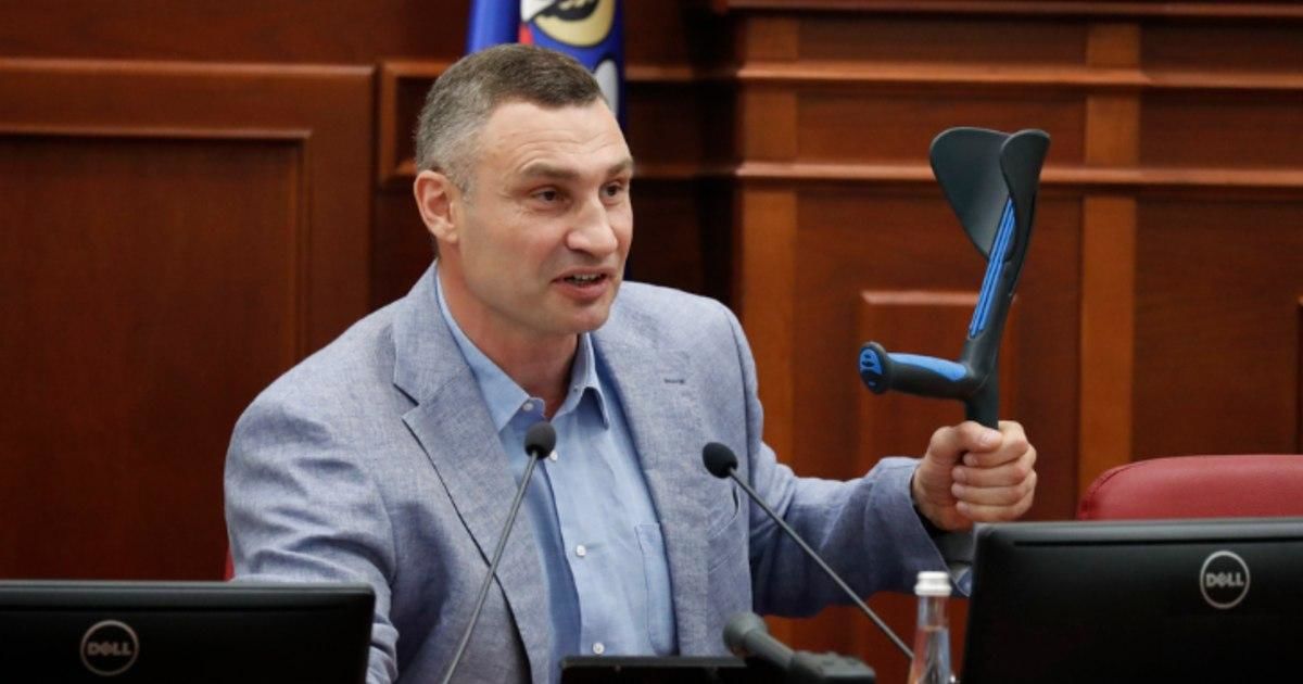 Мэр Киева Виталий Кличко.