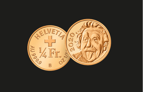 В Швейцарии выпустили самую маленькую в мире золотую монету