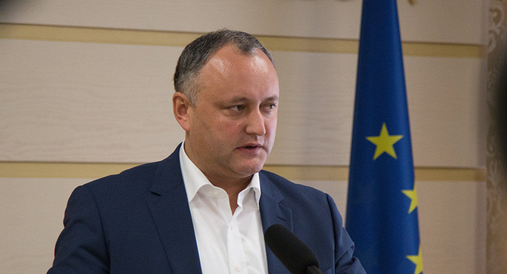 Igor Dodon, candidatul PSRM la funcția de președinte al RM. Foto: sputnik.md