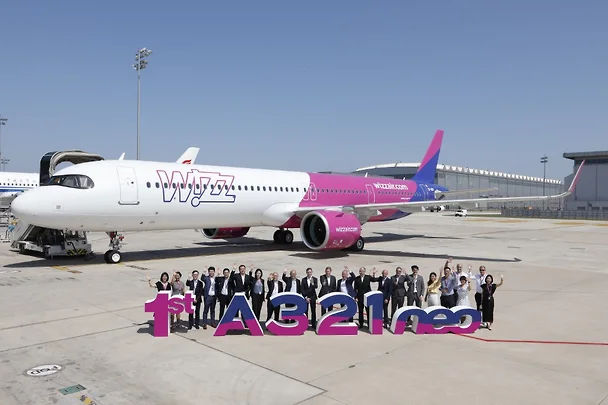 Airbus впервые продал в Европу собранный в Китае самолет.