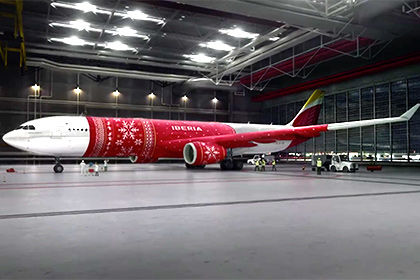 Iberia считается крупнейшей испанской авиакомпанией.