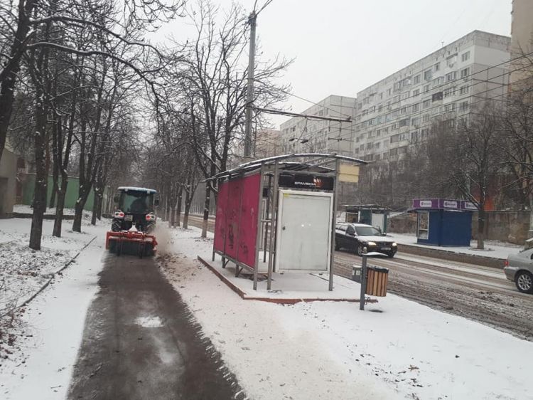 Примэрия сообщила о ситуации на столичных дорогах.