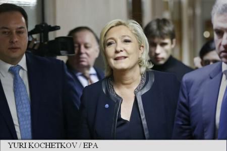 Preşedinta mişcării franceze de extrema dreaptă, Marine Le Pen, efectuează o vizită la Moscova.