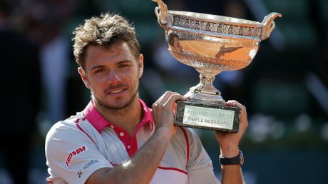За победу на Открытом чемпионате Франции Вавринка получил 1 миллион 800 тысяч евро