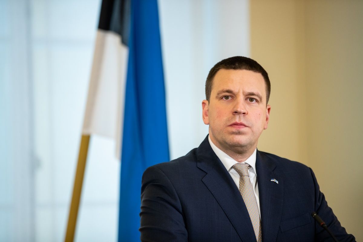 Премьер-министр Эстонии, лидер правящей партии Центра Юри Ратас.