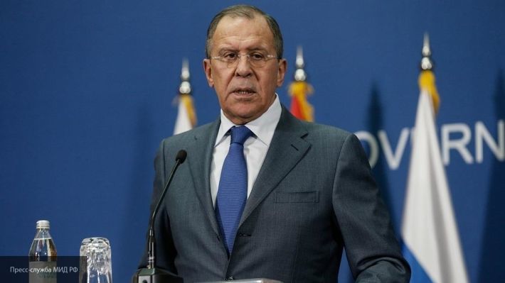 Министр иностранных дел России Сергей Лавров.
