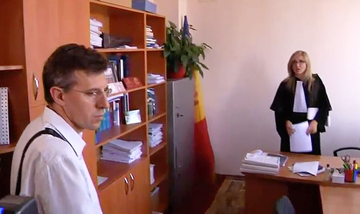 Cadoul judecătorilor pentru Chirtoacă: 30 de zile de arest la domiciliu. Foto: captură video