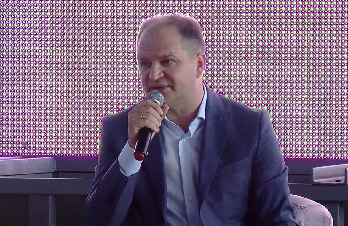 Кандидат на пост генерального примара Кишинева от Партии социалистов Ион Чебан.
