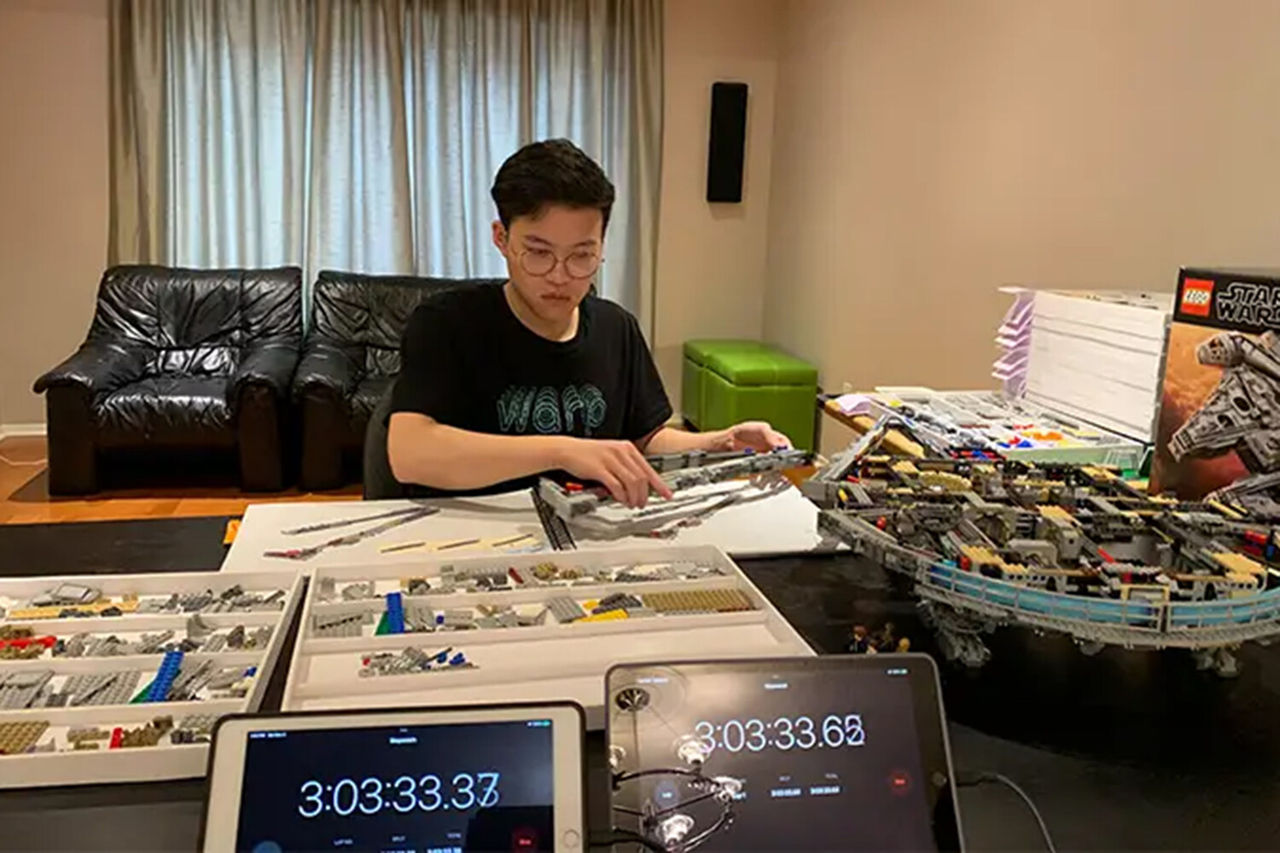 Канадец поставил рекорд по скорости сборки Lego на тему «Звездных войн».