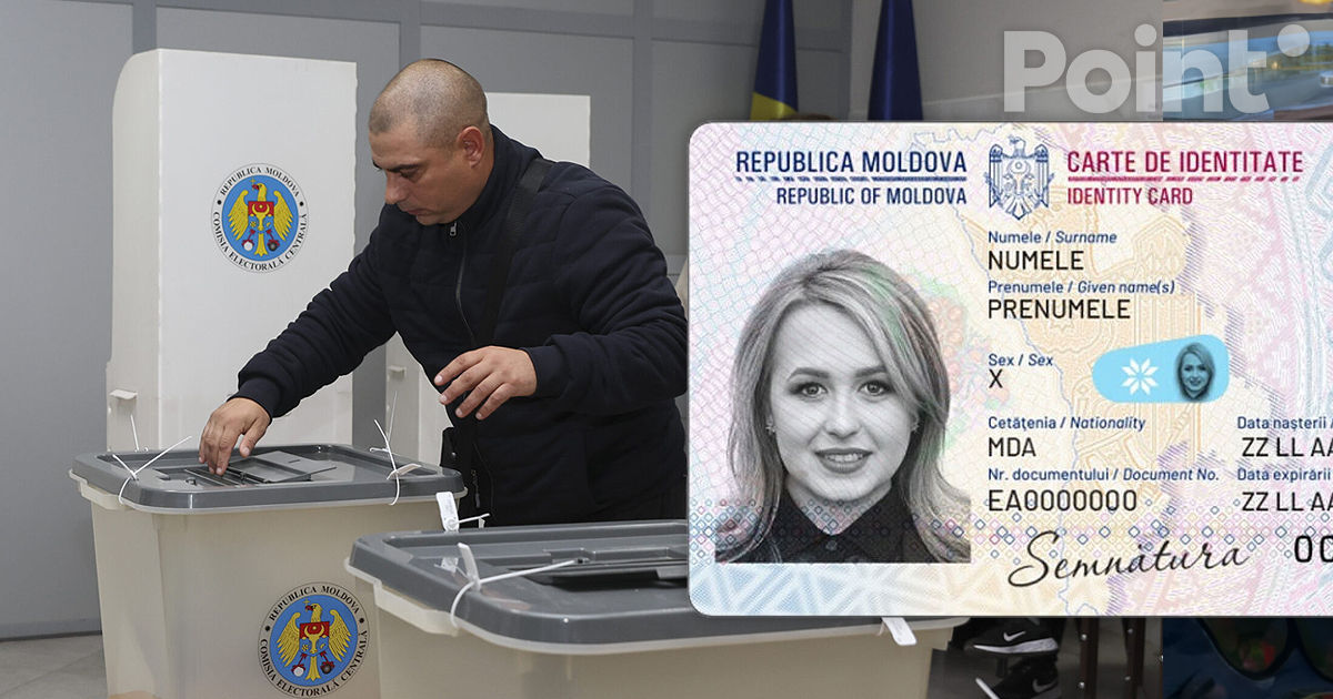 Moldovenii vor putea obține gratuit cărți de identitate provizorii în ziua alegerilor.