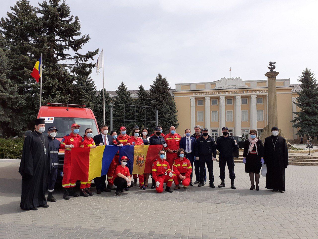 Завершилась гуманитарная миссия румынских врачей в Кагула.