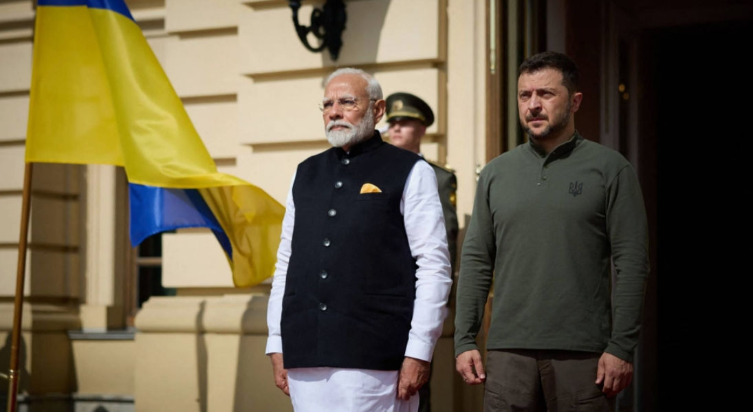 Bloomberg: Zelenski a propus organizarea unui summit pentru pace în India.