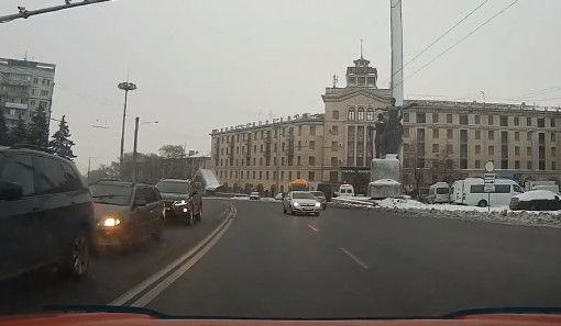 Gestul teribilist al unui șofer i-a uimit pe colegii din trafic