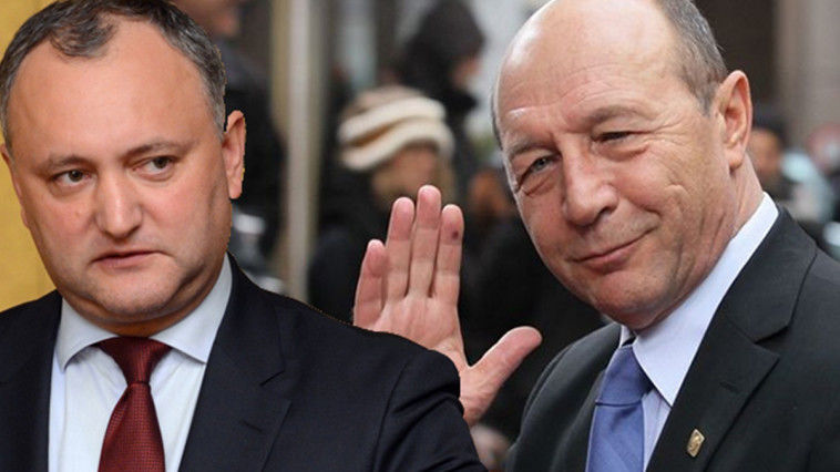 Igor Dodon va depune o cerere privind retragerea cetățeniei lui Băsescu. Foto: moldova.org