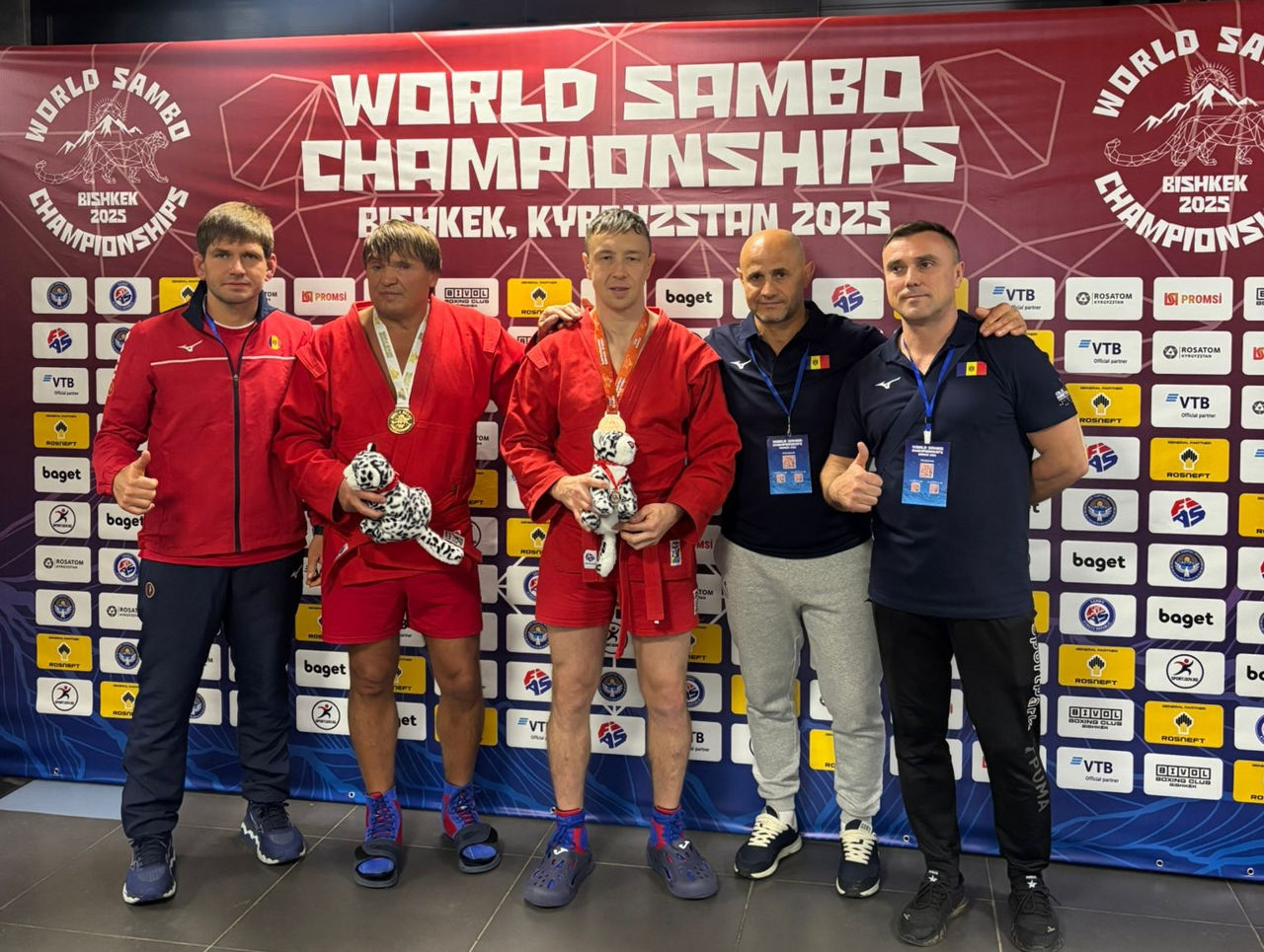 Oleg Creţul și Oleg Nemțan au devenit premianți la Campionatul Mondial de para sambo.