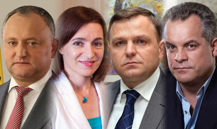 Dodon, Sandu, Năstase și Plahotniuc, în topul politicienilor de încredere. Foto: Point