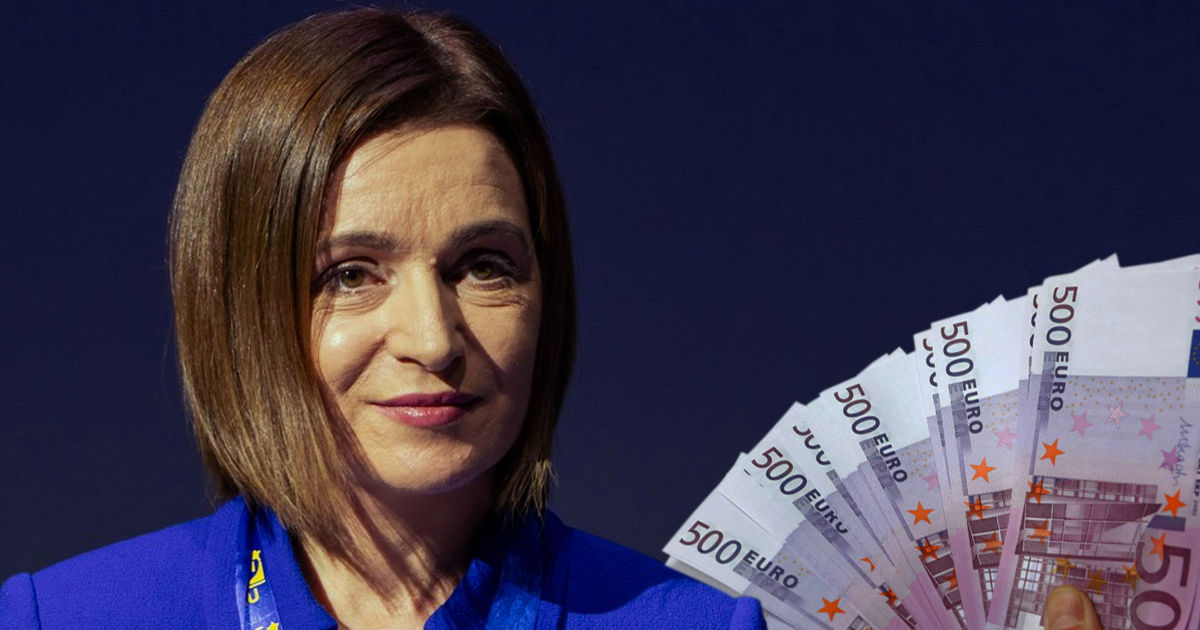 Санду направила запрос в НЦБК о том, может ли она получить премию в 30 000 евро.