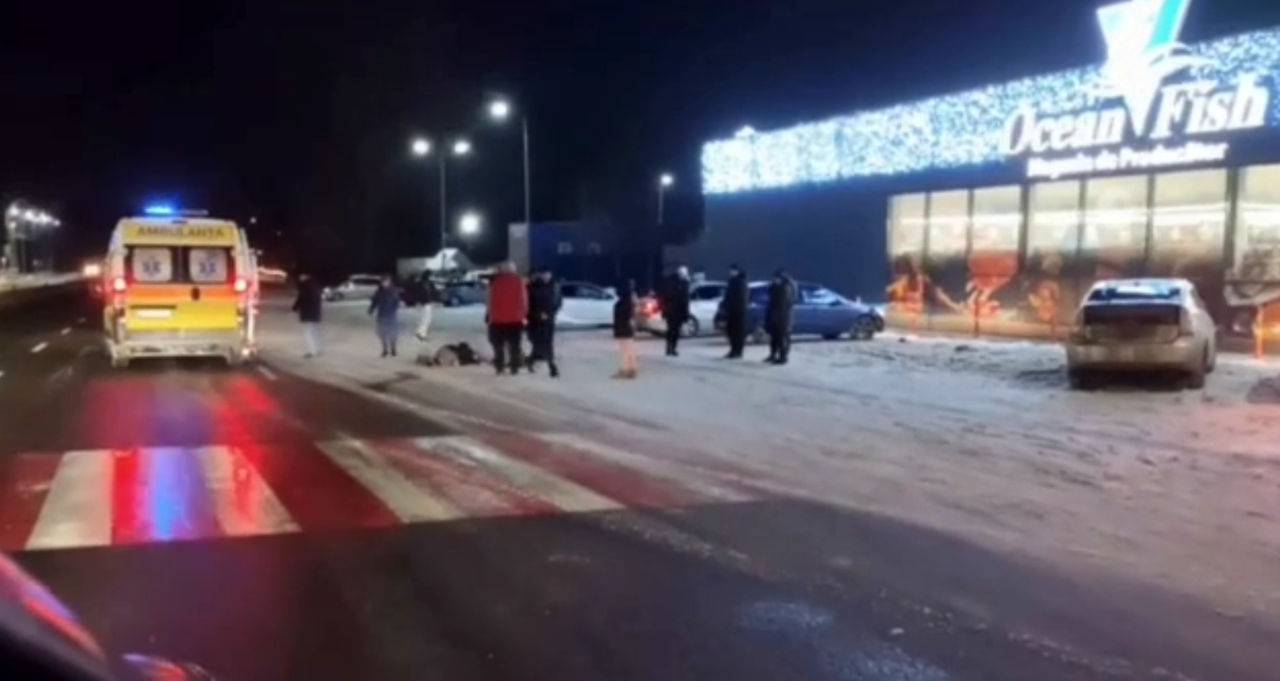 В Магдачештах автомобиль сбил пешехода: мужчина госпитализирован.