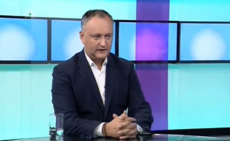 Избранный президент Республики Молдова Игорь Додон.