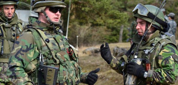 Armata Naţională participă la aplicaţiile din Germania din anul 2012.