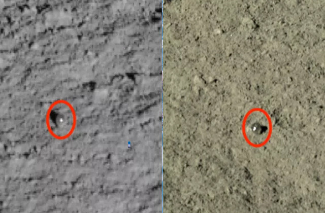 Китайский луноход обнаружил странные стеклянные сферы на Луне.