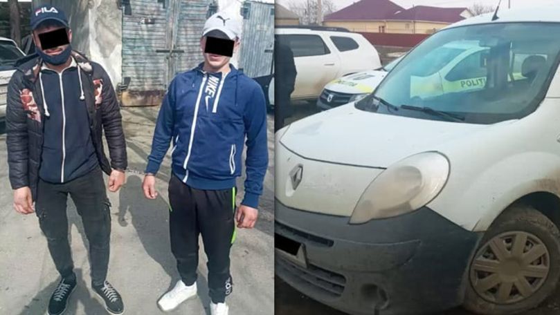 Трое молодых людей задержаны за угон двух автомобилей у родственника.